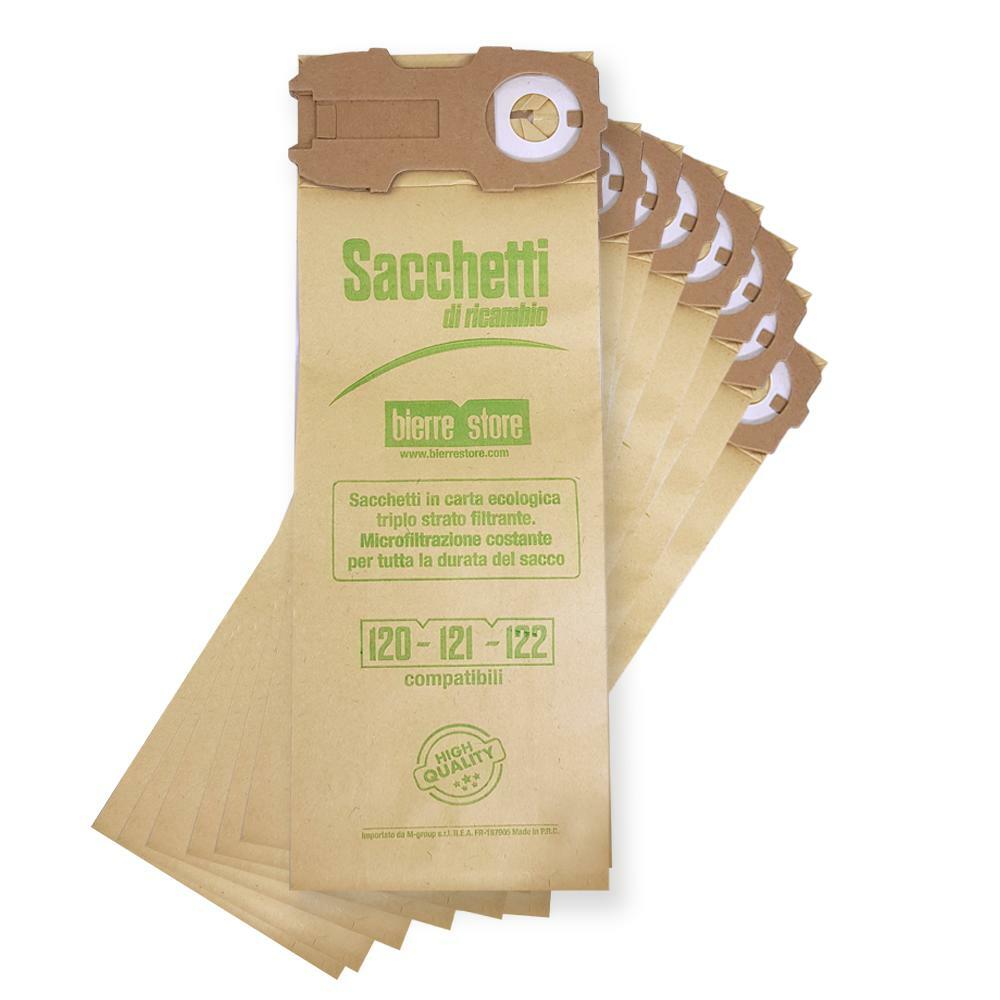 bierre store sacchetti folletto vk 121 vk 122 vk 120 16pz 20 profumi  spazzola setole compatibili - foto 3