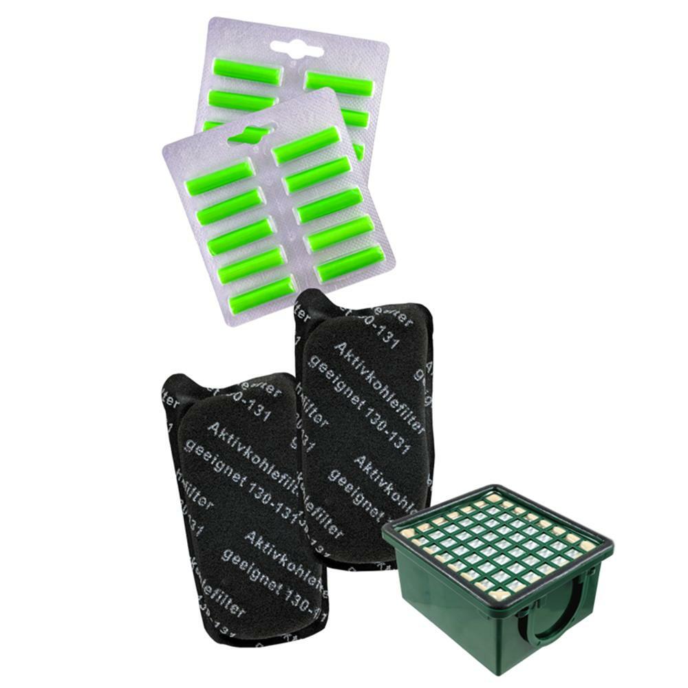 bierre store sacchetti folletto vk 131 vk 130 12 pz microfibra + filtri compatibili - foto 2