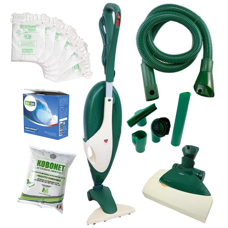 vorwerk vorwerk folletto rigenerato vk 135 con kit battitappeto eb350 - foto 1