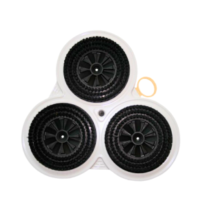 Modulo panda spazzole feltro e setola per lucidatrice folletto pl515 pulilux originale