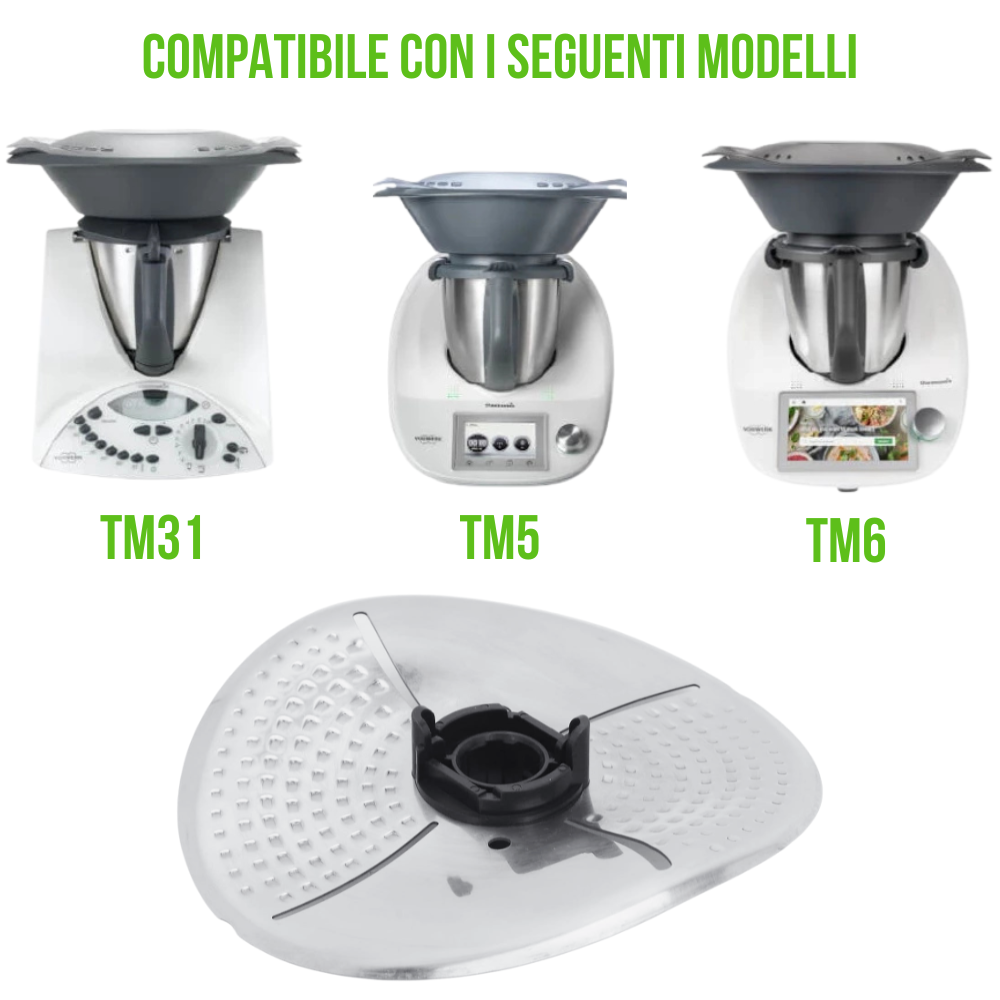 bierre store copricoltelli inox bimby tm31-tm5-tm6 compatibile - foto 2